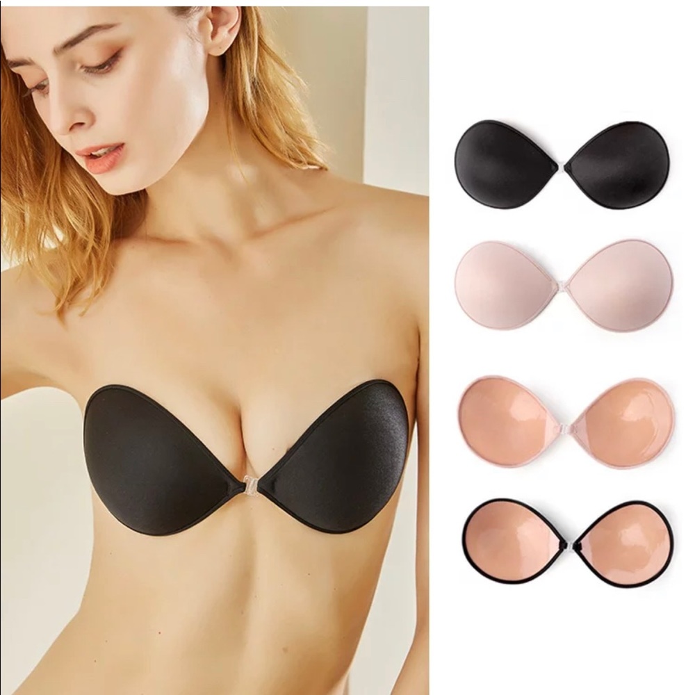 3 Pack Invisible bra push up bra sticky bra